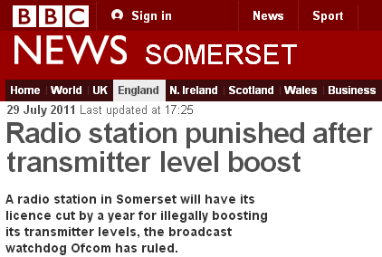 Link to BBC Somerset site
